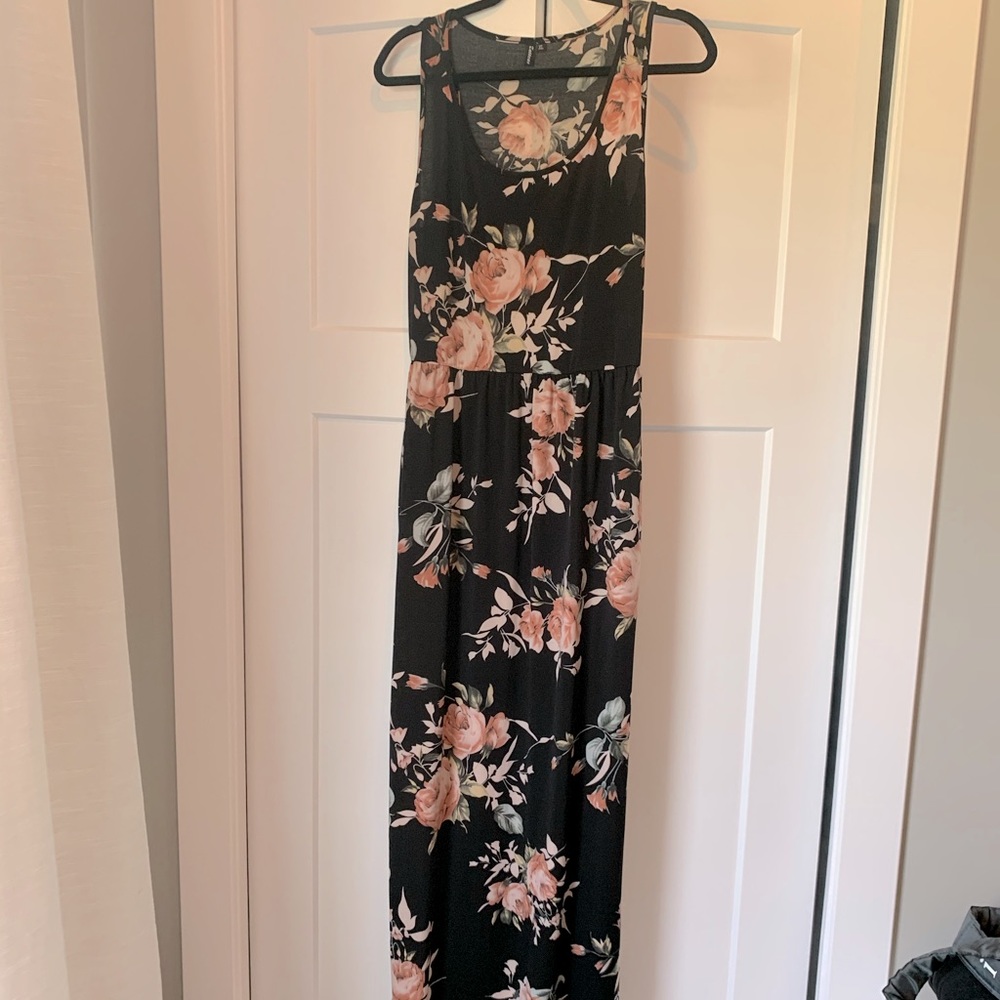 Floral maxi dress